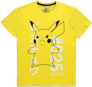 Difuzed Pokémon T-Shirt Shocked Pika Size M