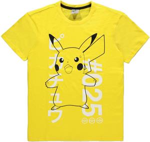 Difuzed Pokémon T-Shirt Shocked Pika Size S