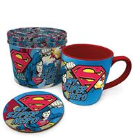 pyramidinternational Pyramid International DC Comics: Superman "My Super Hero" Coaster + Mug Tin Box