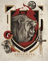 Harry Potter Art Print : Gryffindor Crest