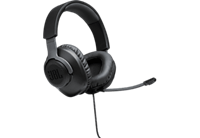 JBL Quantum 100 | Over-Ear-Gaming-Headset Mit Kabel - PS4/XBOX/Switch/PC Kompatibel - 3,5-mm-Anschluss - Abnehmbares Mikrofon Soundbar