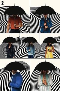 Pyramid International The Umbrella Academy Poster Pack Family 61 x 91 cm (5)