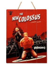 Doctor Collector Wolfenstein Colossus Wood Art - Limited Edition