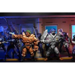 NECA Teenage Mutant Ninja Turtles Cartoon Traag and Granitor 2 Pack Action Figures