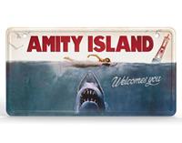 JAWS: Amity Island Metal Sign