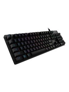 logitechgaming Logitech Gaming G512 CARBON Kabelgebunden Gaming-Tastatur US-Englisch, QWERTY Karbon