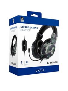 Bigben PS4 Stereo-Headset V3, camo grün