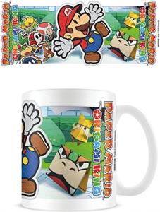 Hole in the Wall Paper Mario Mug - Scenery Cut Out