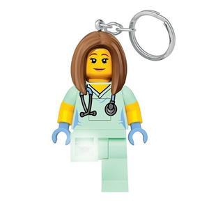 Joy Toy LEGO Classic Light-Up Keychain Nurse 8 cm