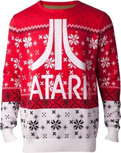 Difuzed Atari Knitted Christmas Sweater Atari Logo Size S