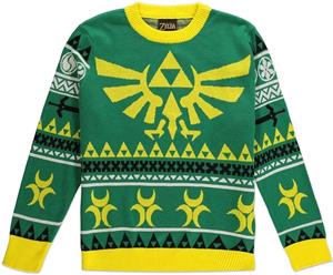 Difuzed Legend of Zelda Knitted Christmas Sweater Hyrule Bright Size XL