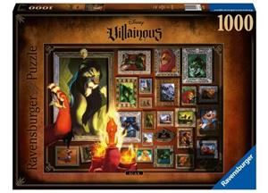 Ravensburger Disney Villainous Jigsaw Puzzle Lion King - Scar (1000 pieces)