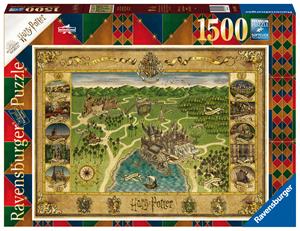 Ravensburger Harry Potter Jigsaw Puzzle Hogwarts Map (1500 pieces)