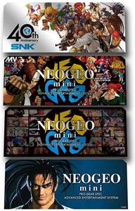 SNK Neo Geo Mini Character Stickers