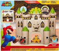 Jakks Pacific Super Mario Action Figure Deluxe Bowser's Castle Playset