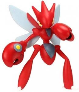 Wicked Cool Toys Pokemon Battle Feature Figure - Scizor