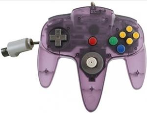 Nintendo 64 Controller Paars Transparant ()