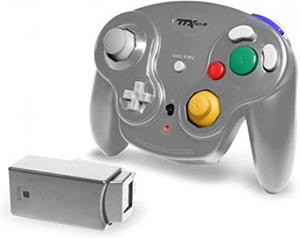 TTX Tech Wavedash Wireless Gamecube Controller Silver ()