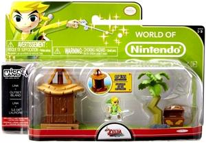 Jakks Pacific Zelda Microland Playset - Outset Island with Link