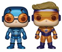 Funko DC Super Heroes Pop Vinyl: Blue Beetle & Booster Gold Double Pack Limited Edition