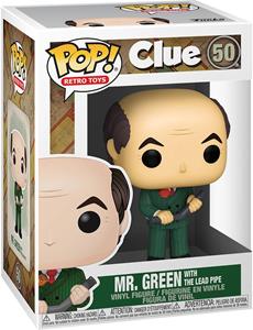 Funko Clue Pop Vinyl: Mr. Green with the Lead Pipe