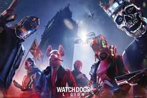 Abystyle Watch Dogs Legion Keyart Poster