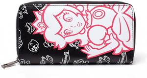 Difuzed Nintendo - Peach Allaround Zipper Bifold Girls Wallet