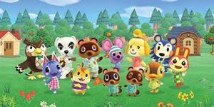 Pyramid International Animal Crossing New Horizons Canvas - Villagers (100cm x 50cm)