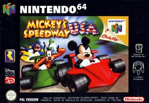 Nintendo Mickey Speedway USA