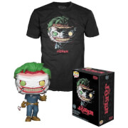 Verzamelaarsbeeldje Funko POP & Tee Dc Comics The Joker M