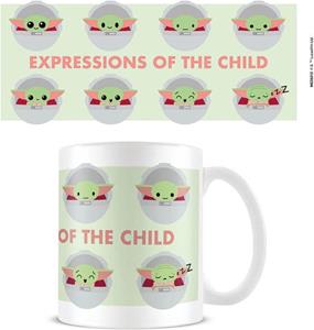 Star Wars The Mandalorian Mug Expressions Of The Child