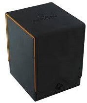 GameGenic Deckbox Squire 100+ XL Zwart/Oranje