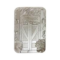 Jurassic Park Gate Silver Limited Edition Collectable Ingot