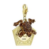 Harry Potter x Swarovski Charm Chocolate Frog (gold plated)