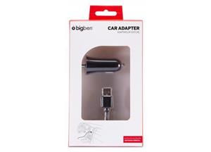 Bigben CAR ADAPTER, Kfz-Adapter V2 inkl. Ladekabel, Ladegerät für Nintendo Switch, schwarz