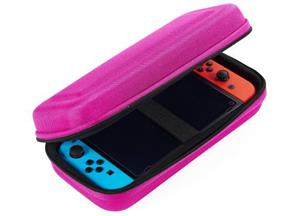 Bigben TRANSPORT CASE-L CLASSIC XL Transport Tasche/Box für Nintendo Switch pink