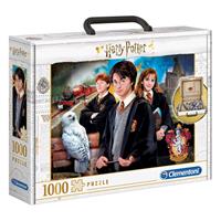 Clementoni Puzzle »Brief Case Harry Potter«, 1000 Puzzleteile, im praktischen Koffer; Made in Europe