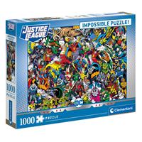 Clementoni DC Comics Impossible Jigsaw Puzzle Justice League (1000 pieces)