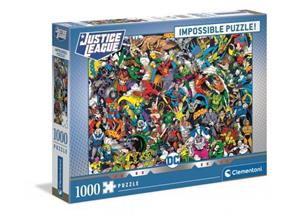 Clementoni DC Comics Impossible Jigsaw Puzzle Justice League (1000 pieces)