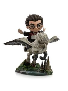 Iron Studios Harry Potter Mini Co. Illusion PVC Figure Harry Potter & Buckbeak 16 cm