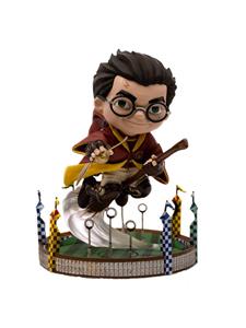 Iron Studios Harry Potter Mini Co. Illusie PVC Figuur Harry Potter bij de Zwerkbal Wedstrijd 13 cm