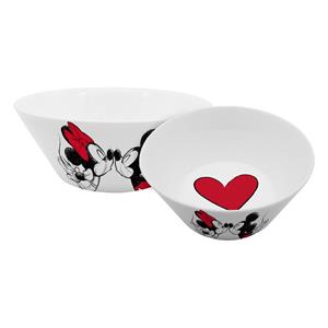 Geda Labels Disney Bowl Mickey Kiss Sketch