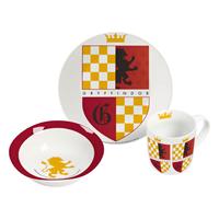 GEDA Kindergeschirr Gryffindor 3-teilig Kindergeschirrsets bunt