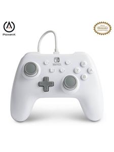 PowerA Wired Controller for Nintendo Switch - White - Gamepad - Nintendo Switch