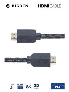 PS5 HDMI-Kabel 2.1 (Braided, 8K, 3m)