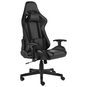 VidaXL Gaming-Stuhl Drehbar  Schwarz