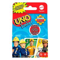 Mattel GmbH UNO Junior Feuerwehrmann Sam