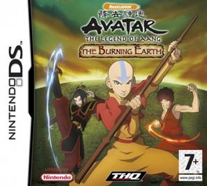 Nintendo Avatar The Last Airbender Burning Earth Game DS