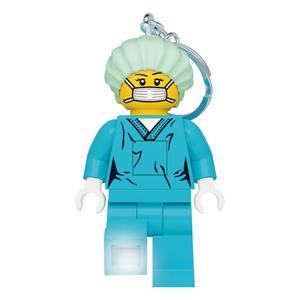 Joy Toy LEGO Classic Light-Up Keychain Surgeon 8 cm