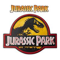 Jurassic Park: Logo Metalen Bord